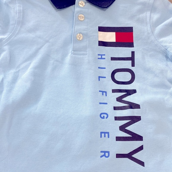 Tommy Hilfiger 2 piece set NWT!, size 3T, khaki shorts and polo shirt - Picture 2 of 14